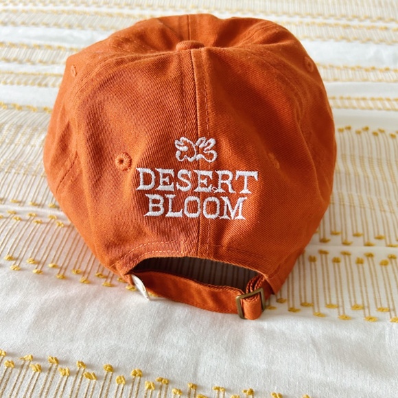 Hot Girls Wear Cowboy Boots Baseball Hat - NWOT - Orange and White - Picture 4 of 6